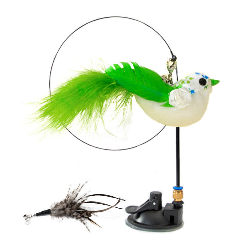 Funny Cat Stick Cat Relieves Boredom